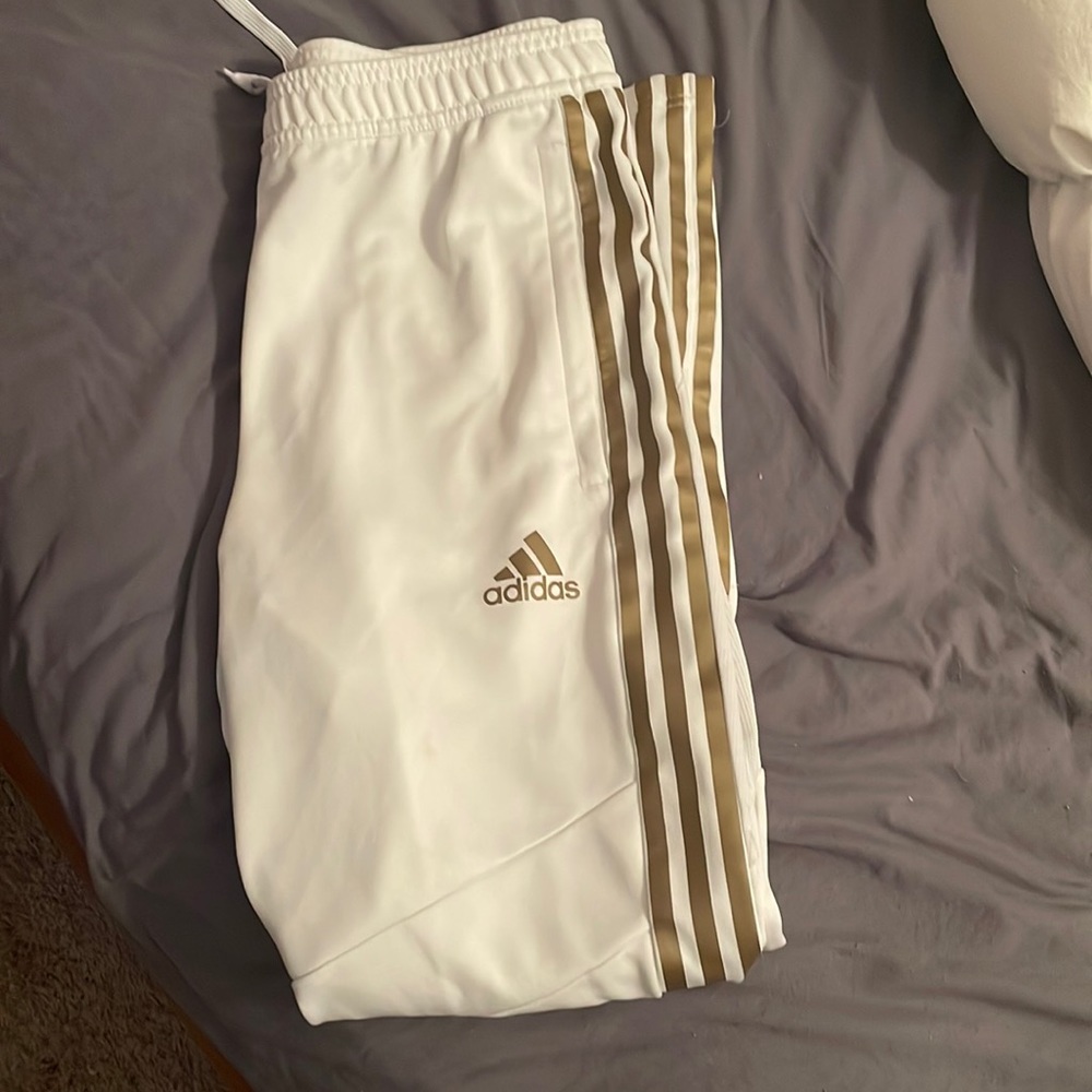 Gold stripe sweatpants
